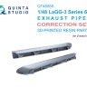 Quinta studio QT48068 Выхлопные патрубки для ЛаГГ-3 66 серии (Звезда) 1/48