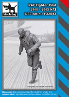 Black Dog F32043 RAF Fighter pilot 1940-45 No.3 (1 fig.) 1/32