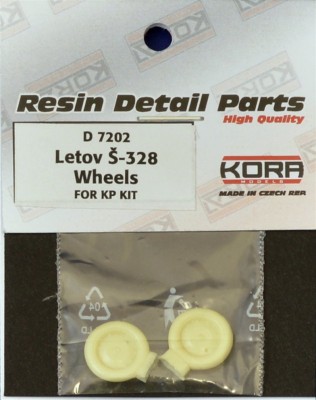 Kora Model D7202 Wheels for Letov S.328 1/72