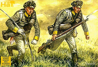 HAT 8052 Prussian Reserve Infantry 1/72