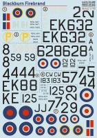Print Scale 72496 Blackburn B. 46 Firebrand TF Mk. 5 1/72