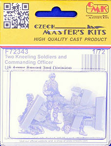 CMK F72343 US Army Infantry Squad 2nd Division (3 fig.) 1/72