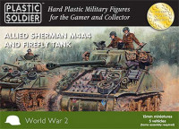 Plastic Soldier WW2V15011 - WW2 Allied M4A4 and Firefly Sherman Tank (15mm)
