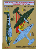 Kora Model DEC72353 Pe-2 in German Hands (UMM) Part II. декали декали 1/72