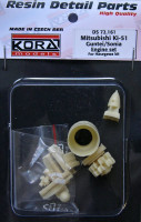 Kora Model DS72161 Mitsubishi Ki-51 Guntei/Sonia Engine (HAS) 1/72