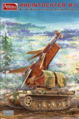 Amusing Hobby 35A036 Rheintochter R-1 on Panther II chassis 1/35