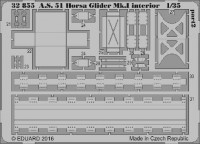 Eduard 32855 A.S. 51 Horsa Glider Mk.I interior 1/35