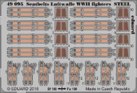 Eduard 49095 Seatbelts Luftwaffe WWII fighters STEEL 1/48