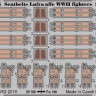 Eduard 49095 Seatbelts Luftwaffe WWII fighters STEEL 1/48