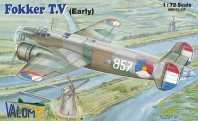 Valom 72103 Fokker T.V (Early) 1/72
