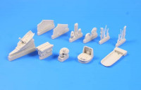 CMK 4283 Spitfire Mk. Vb Trop - engine set for TAM 1/48
