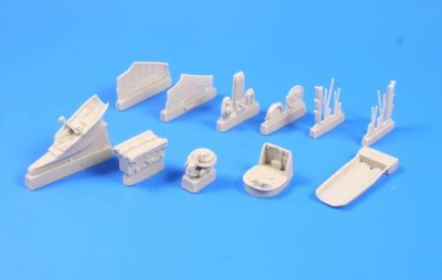 CMK 4283 Spitfire Mk. Vb Trop - engine set for TAM 1/48