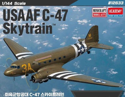 Academy 12633 USAAF C-47 Skytrain 1/144