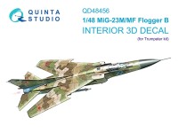 Quinta studio QD48456 МиГ-23М/МиГ-23МФ (Trumpeter) 1/48