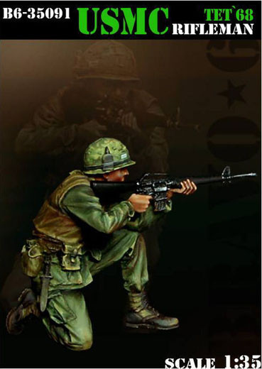 Bravo6 35091 USMC Rifleman Tet`68 1:35