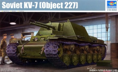 Trumpeter 09504 САУ КВ-7 (Объект 227) 1/35
