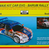Reji Model 2404 Peugeot 306 MaxiKit Car EVO (Barum Rally '04) 1/24