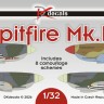 Dk Decals 32043 Spitfire Mk.IX (8x camo) 1/32