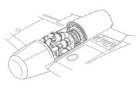 CMK 7167 Rolls Royce Nene- british aircraft jet eng.WW II 1/72