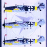Kora Model NDT144022 Bf 109G-5/6 Croat.Fighters o.Russia декали 1/144