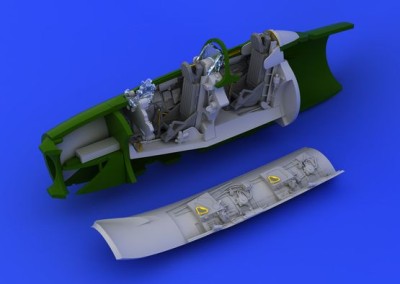 Eduard 672077 UTI MiG-15 cockpit