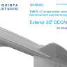 Quinta studio QP48008 Внешние усиливающие стрингеры для Ил-2 (одноместный) (все модели) 1/48
