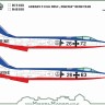 Model Maker Decals D144188 German Lockheed F-104G MFG2 "Vikings" DEMO TEAM 1/144
