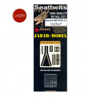 HGW 132547 Gloster Meteor F.4 - Seatbelts 1/32