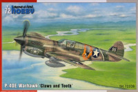 Special Hobby SH72338 1/72 P-40E Warhawk 'Claws & Teeth' (4x camo)