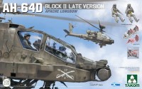 Takom 2608 Американский ударный вертолёт AH-64D Block II Late Version (3D-детали из смолы + 2 фигурки) 1/35