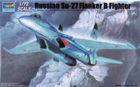 Trumpeter 01660 Су-27 Flanker B Fighter 1/72