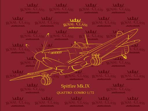 Eduard R0013 Spitfire Mk.IX QUATTRO COMBO 1/72