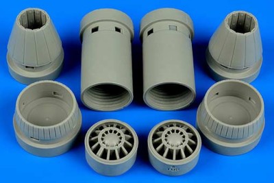 Aires 4641 F/A-18E Super Hornet exhaust nozzles - closed position 1/48
