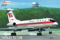 AZ Model 14419 Tupolev Tu-134B (Air Koryo) 1:144