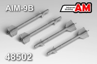 Advanced Modeling AMC 48502 Авиационная управляемая ракета AIM-9B 1/48