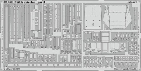 Eduard 32362 P-51K exterior