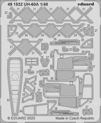 Eduard 491532 SET UH-60A (ICM) 1/48