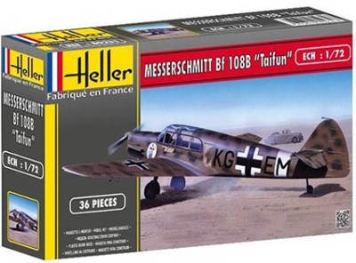 Heller 80231 Мессершмитт Bf 108 B Тайфун 1/72