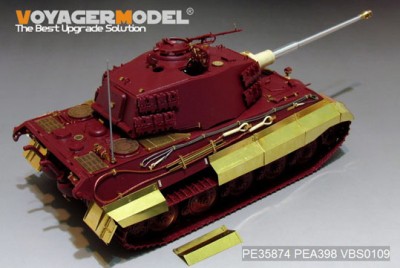 Voyager Model PE35874 German King Tiger Hensehel Turret (MENG TS-031) 1/35