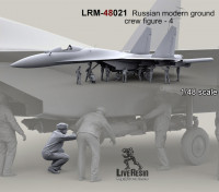 LiveResin LRM48021 Авиационный техник-механик ВВС РФ - 4 1/48