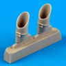 QuickBoost QB48103 TBM-1/TBM-3 Avenger exhaust 1/48