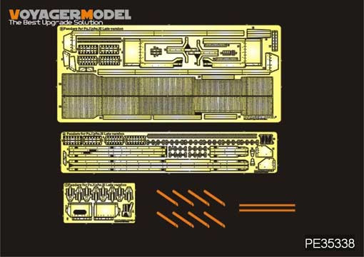 Voyager Model PE35338 WWII German Pz.KPfw.III L-N Version/StuG.III F8 Version Fenders (For DRAGON) 1/35