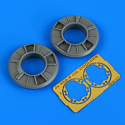 QuickBoost QB48975 Ju 88A-4 oil coolers (ICM) 1/48