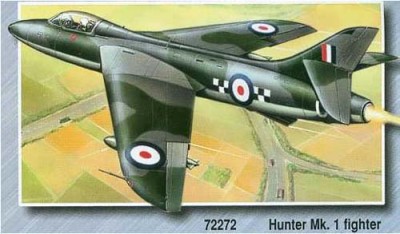 Восточный Экспресс 72272 Самолет Истребитель Хантер Мк.I 1/72