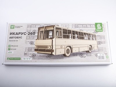 Baumi 11102 Икарус-260 автобус (клей в комплекте) 1/35