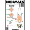HGW 635406 Mask Focke-Wulf Fw190 A-6/A-8 (BORDER) 1/35
