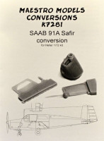 Maestro Models MMCK-7281 1/72 SAAB 91A Safir conversion set (HELL)