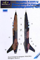 Lf Model M4869 Mask F-105F/G Thunderchief Camoufl.painting 1/48