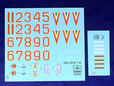 HAD 32063 Decal MiG-29B/UB Hungarian AF 1/32