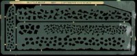 Airwaves AEMM501 Luftwaffe WWII Fighter 'Mottle Mask' for Messerschmitt Bf-109, Messerschmitt Me-262 and Focke-Wulf Fw-190 etched 5 thou 1/72
